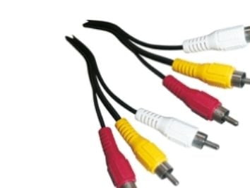 Schwaiger CIK5015 533, 1,5 m, 3 x RCA, 3 x RCA, Hankjønn, Hankjønn, Svart
