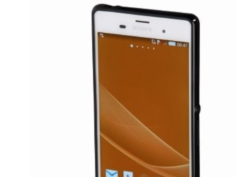 Hama "Crystal" - Baksidedeksel for mobiltelefon - termoplast-polyuretan (TPU) - svart - for Sony XPERIA Z3
