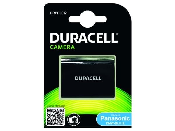 Duracell DRPBLC12 - Li-Ion kamerabatteri 950 mAh - for Panasonic Lumix DMC-FZ2000, FZ2500, FZH1, Lumix G DMC-G70, G7M, G8, G80, G81, G85, G8M