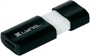 xlyne Wave - USB-flashstasjon - 128 GB - USB 3.0 - svart, hvit