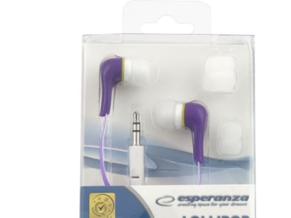 Esperanza EH146V, langalliset, kuulokkeet, violetit, violetit