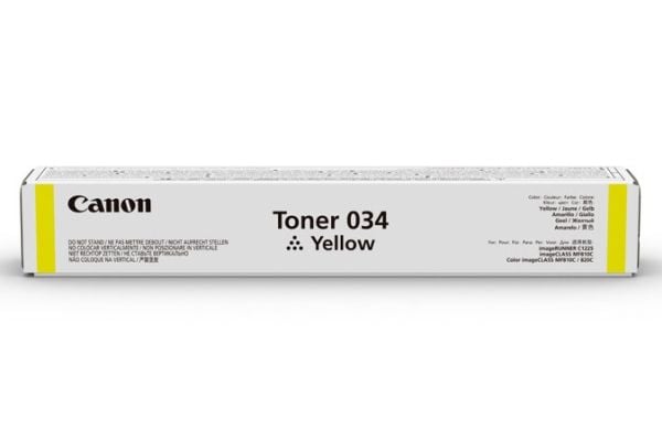 Canon 034, 7300 sivua, Keltainen, 1 kpl