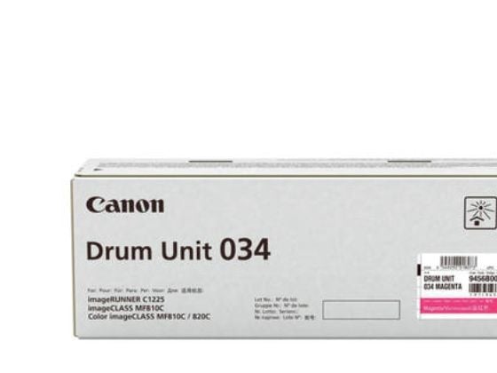 Canon 034, Alkuperäinen, ImageClass Mf820Cdn/MF810Cdn, 34000 sivua, Lasertulostus, Magenta, Musta, Oranssi