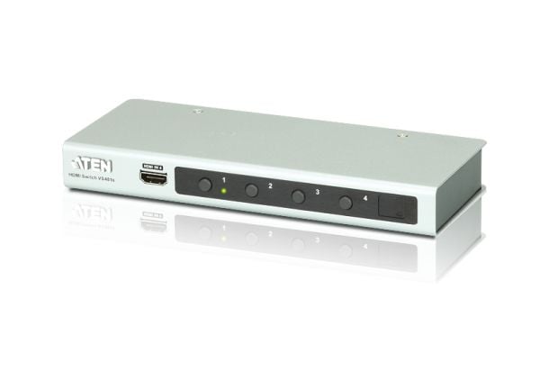 ATEN VS481B - Video/audio switch - 4 x HDMI - stasjonær