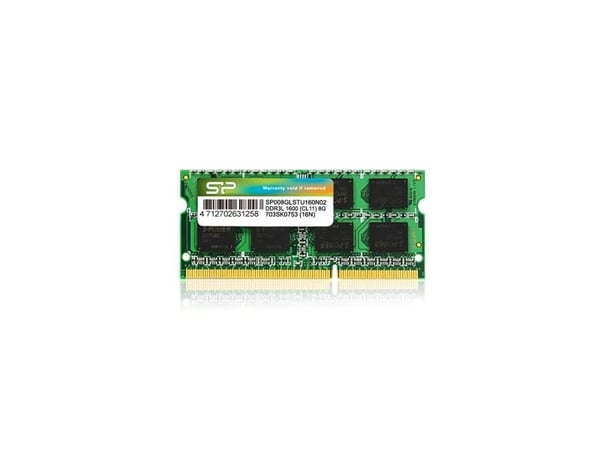 SILICON POWER - DDR3L - modul - 8 GB - SO DIMM 204-pin - 1600 MT/s / PC3L-12800 - CL11 - 1.35 V - ikke-bufret - ikke-ECC