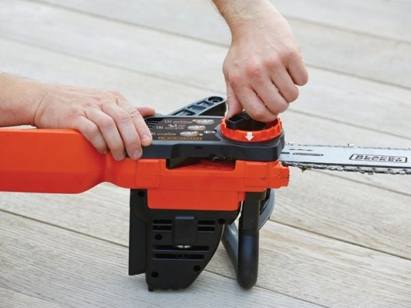 Black & Decker GKC1825L20, 25 cm, 3,5 m/s, Svart, Oransje, Batteri, 2 Ah, Lithium-Ion (Li-Ion)
