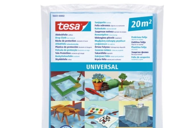 Tesa universal läpinäkyvä 20 m2 maalauskalvo (14851930)
