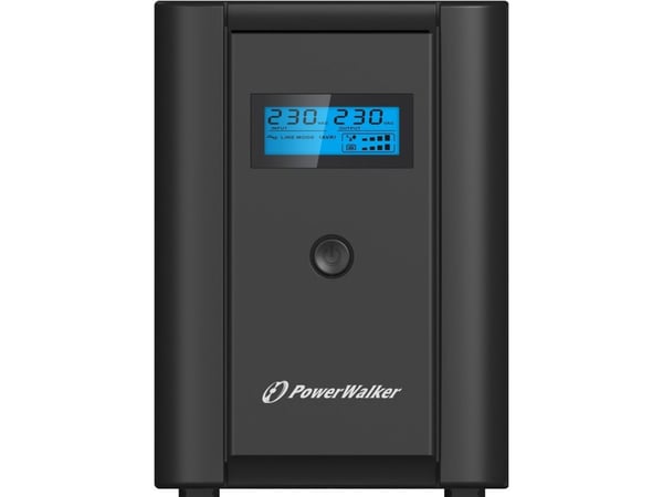 POWERWALKER VI 2200 SHL FR UPS Line-Interactive 2200VA 2x 230V EU 2x IEC C13 RJ11/RJ45 USB LCD