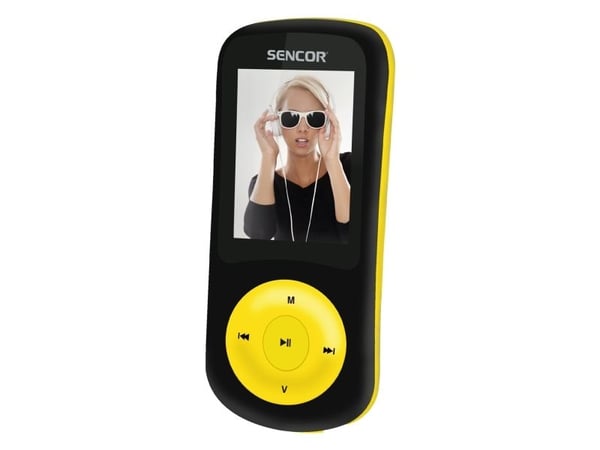 MP3/MP4-spelare Sencor SFP 5870BL – gul