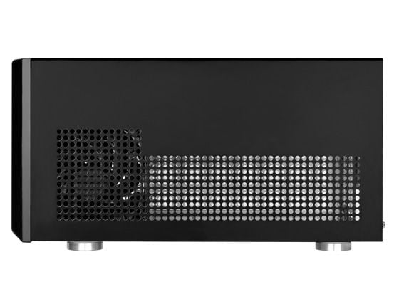 SilverStone SUGO SG11 - Tower - micro ATX - ingen strømforsyning (ATX / PS/2) - svart - USB/lyd