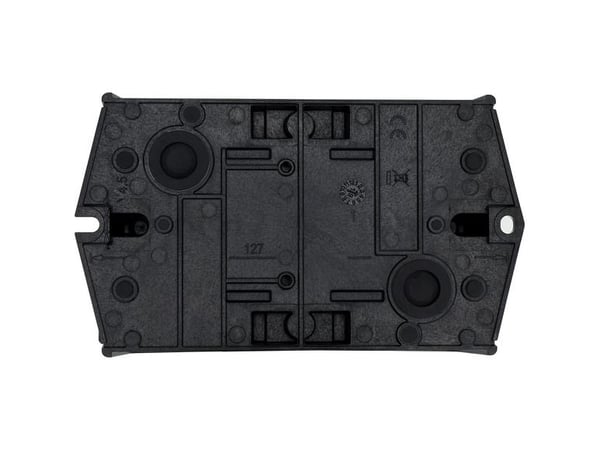 Eaton T0-2-8900/I1, keinukytkin, 3P, musta, valkoinen, IP65, 80 mm, 102 mm