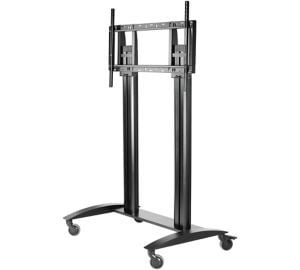 Peerless SR598, Musta, Litteä paneeli, Multimediakärry, 136,1 kg, 139,7 cm (55"), 2,49 m (98")