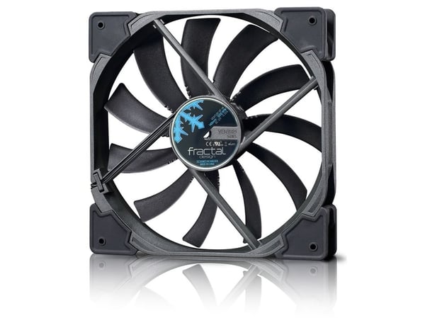 Fractal Design Venturi Series - Kabinettvifte - 140 mm - svart