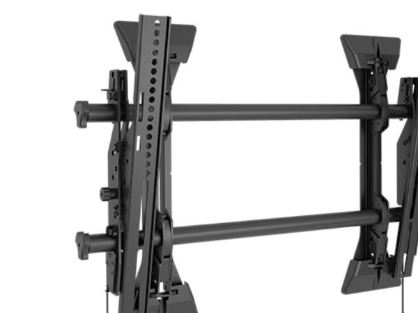Chief Fusion Medium Tilt TV Wall Mount - For Displays 32-65" - Black - Monteringssett (tippeveggmontering, 2 grensesnittsbøyler) - for flatpanel - ...