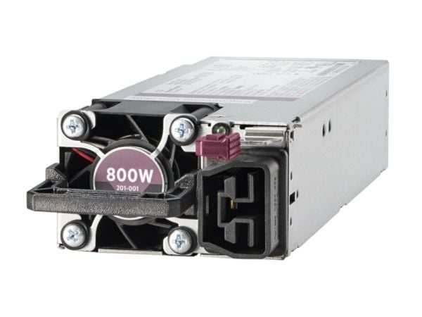 HPE - Strømforsyning - hurtigstik/redundant (indstiksmodul) - Flex Slot - -40 -72 V - 800 Watt