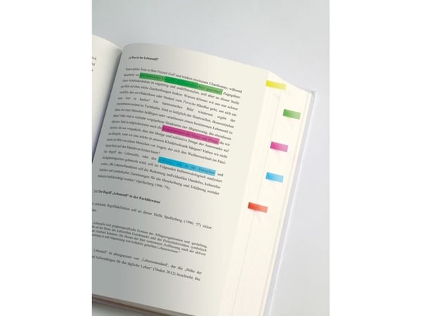 Sigel PageMarker - Sidemarkør - 6 x 50 mm - 400 ark - gjennomsiktig grønn, gjennomsiktig rosa, gjennomsiktig blå, gjennomsiktig gul, transparent or...
