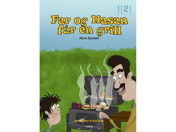 Far och Hasan får en grill | Marie Duedahl | Språk: Danska