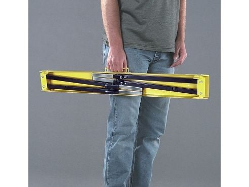 Brennenstuhl MB 120 KH, Plast, Stål, Grå, Gul, 120 kg, 960 mm, 860 mm, 610 - 860 mm