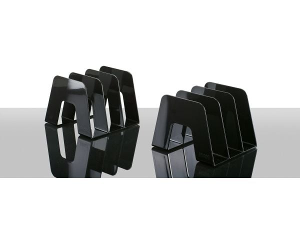 HAN 16200-13, 1 lådor, Plast, Svart, 2 styck, 209 mm, 224 mm