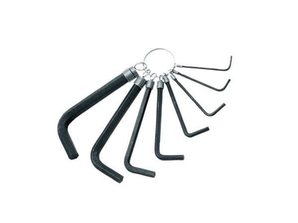 Modeco insexnyckelsats hex typ L 2-10 mm 8 st (MN-54-100)