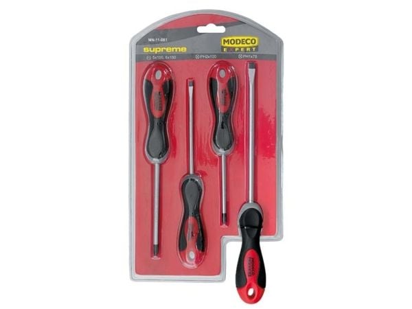 Modeco SUPREME ruuvimeisselisarja 4kpl - MN-11-081