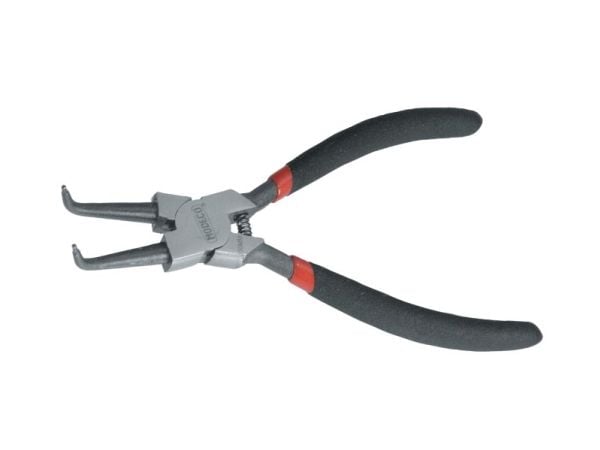 Modeco avbitartång/verktyg böjd för Seegerring invändig 200 mm MN-20-738