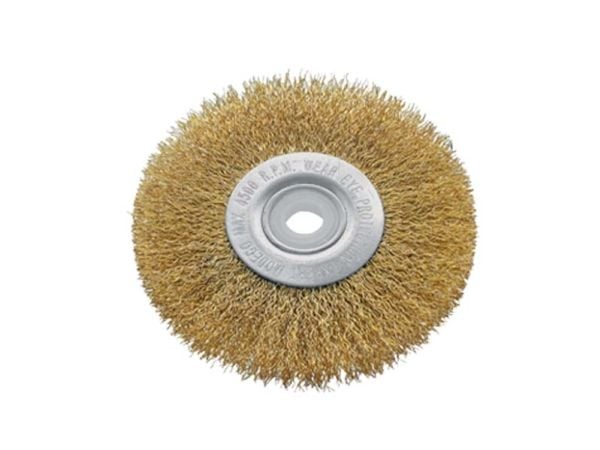 Modeco trådbørste skive til slipemaskin 150mm - MN-69-122