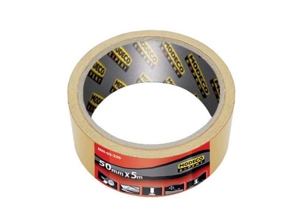 Modeco kaksipuolinen teippi matoille 38mm x 25m MN-05-215