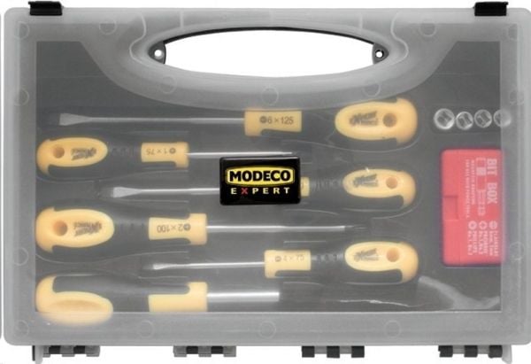 Modeco FRIENDLY GRIP ruuvimeisselien, bittien ja hylsyjen sarja 17kpl MN-11-042