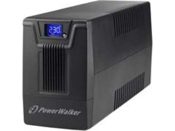 PowerWalker VI 800 SCL, Linje-Interactive, 0,8 kVA, 480 W, Sinus, 162 V, 290 V