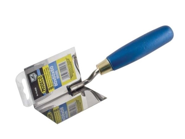 Modeco glattjern i rustfritt stål for innvendige kanter 80x60x60 mm - MN-74-056