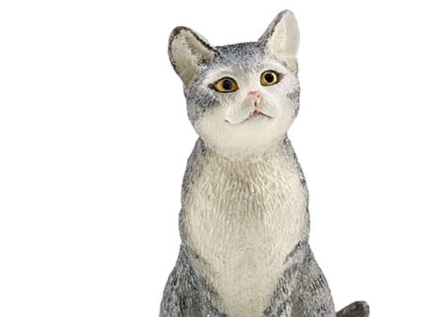 Schleich sittande katt figur