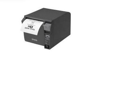 Epson TM T70II - Kvitteringsskriver - termolinje - Rull (8 cm) - 180 x 180 dpi - inntil 250 mm/sek - seriell, Bluetooth, USB 2.0