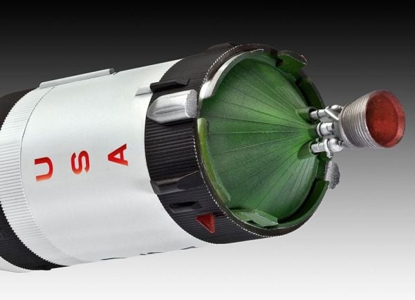 Revell Apollo Saturn V, Rakettmodell, Monteringssett, 1:144, Plast, Pro, 82 stykker