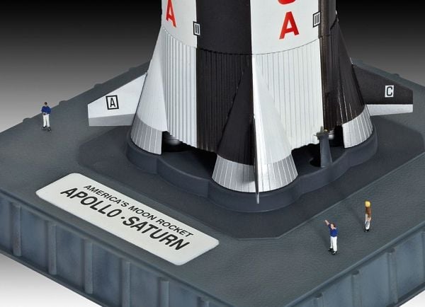 Revell Apollo Saturn V, Rakettmodell, Monteringssett, 1:144, Plast, Pro, 82 stykker