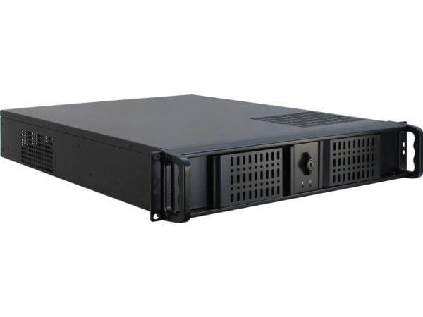 Inter-Tech IPC 2U-2098-SL - Rackmonterbar 2U - ATX - ingen strømforsyning (ATX) - USB