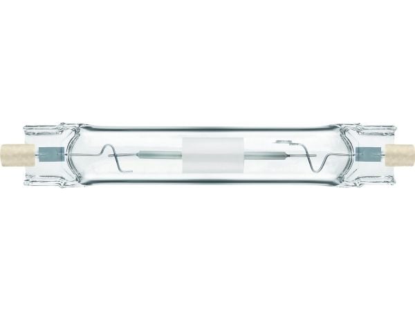 Philips MASTERColour CDM-TD - Halogenmetallpære (MH) - form: T14 - klar finish - Rx7s - 147 W - klasse G - varmt hvitt lys - 3000 K