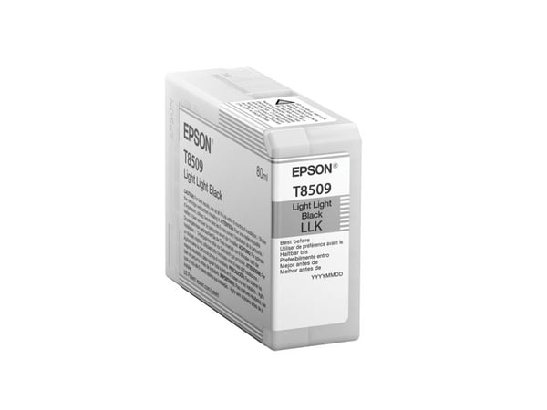 Epson Singlepack Light Light Black T850900, Väriainepohjainen muste, 80 ml, 1 kpl