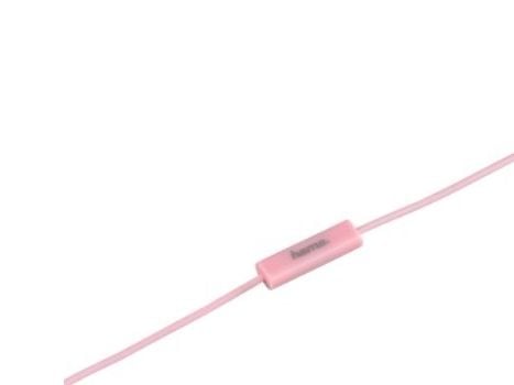 Hama Vivo, Koblet med ledninger (ikke trådløs), Samtaler/musikk, Hodesett, Rosa