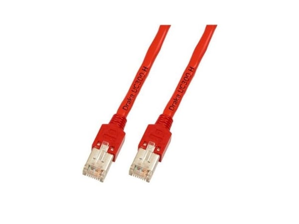 EFB Elektronik Cat.5e F/UTP RJ-45, 3 m, Cat5e, F/UTP (FTP), RJ-45, RJ-45, Red