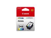 Canon CL-546, Perusvärintuotto, Syaani, Magenta, Keltainen, Väriainepohjainen muste, 1 kpl, 180 sivua, Kertapakkaus