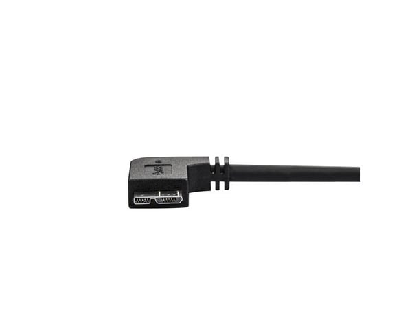 StarTech.com 2m 6 ft Slim Micro USB 3.0 kaapeli M/M - Micro-USB - USB 3.0 A - Micro B - Micro USB 3.0 A - Micro B - Micro USB 3.1 Gen 1 5Gbps (USB3...