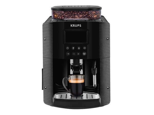 Krups EA8150 Espresso machine, 1.7 L, Coffee beans, Ground coffee, Built-in grinder, 1450 W, Black