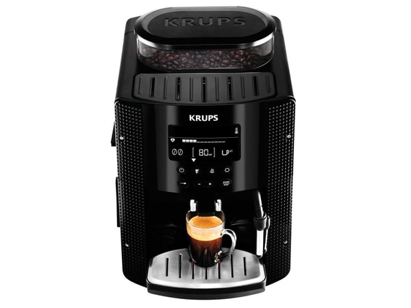 Krups EA8150 Espresso machine, 1.7 L, Coffee beans, Ground coffee, Built-in grinder, 1450 W, Black