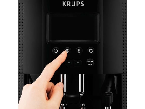 Krups EA8150 Espresso machine, 1.7 L, Coffee beans, Ground coffee, Built-in grinder, 1450 W, Black