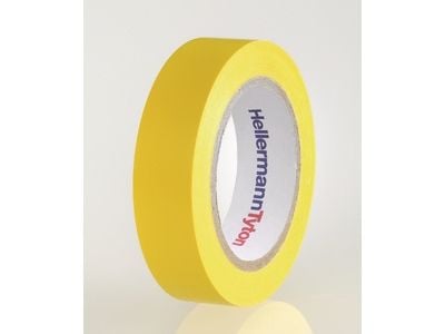 Teippi PVC gul 0,15mmx15mmx10m - (10 kpl) Teippi PVC gul 0,15mmx15mmx10m - (10 kpl)