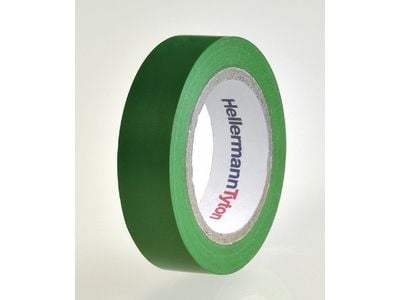 Teippi PVC vihreä 0.15mmx15mmx10m - (10 kpl)