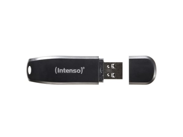 Intenso Speed Line - USB-flashstasjon - 16 GB - USB 3.0 - svart