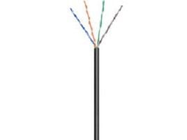 MicroConnect - Samlet kabel - 100 m - UTP - CAT 5e - utendørs, flertrådet - svart