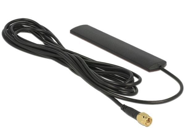 Delock - Antenne - Smart Home - 3 dBi - rundtstrålende - innendørs - svart